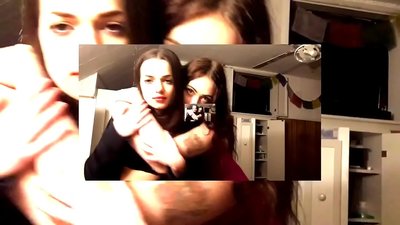 ʻElua mau panties naʻau brunette sexy e noho bastards quirky bitch